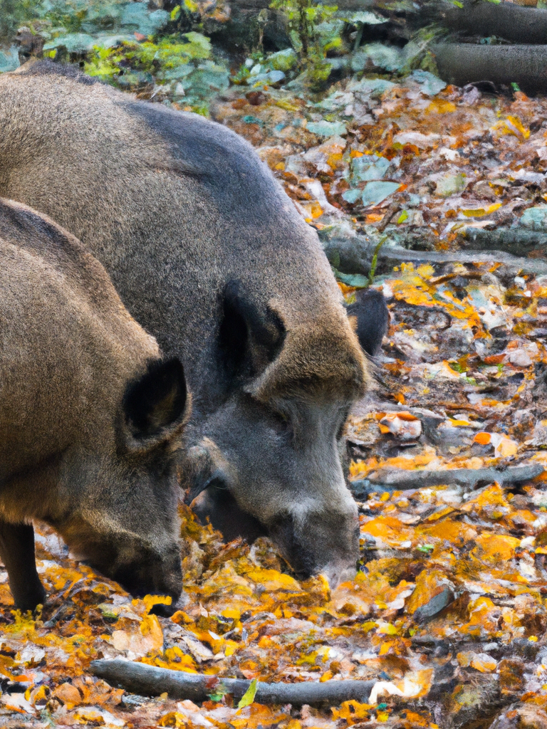 Schwarzwild im Herbst